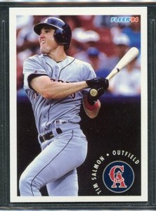 1994 Fleer Sunoco Atlantic Baseball - #22 - Tim Salmon - California Angels