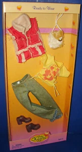 Only Hearts Club READY TO WEAR #00203 Red Vest & Jeans Fashion Outfit 2004 OHC - Picture 1 of 3
