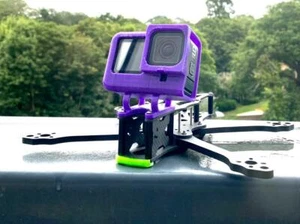 FPV ImpulseRC Apex Halterung für GoPro 5/6/7/8/9/10 Session (Kamera + Winkel wählbar) - Bild 1 von 4