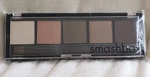 SMASHBOX wasserfester Puder-Lidschatten 5 Farbtöne Palette #2 0,04 Unzen neu mit Pinsel - Bild 1 von 3