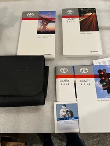 2014 Toyota Camry Owners Manual With Case OEM Free Shipping - Bild 1 von 5