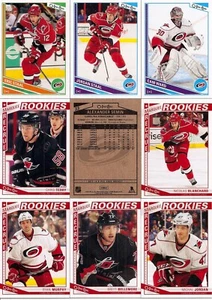 2013-14 OPC O-Pee-Chee Carolina Hurricanes Complete Team Set w/ Stickers (24) - Picture 1 of 1