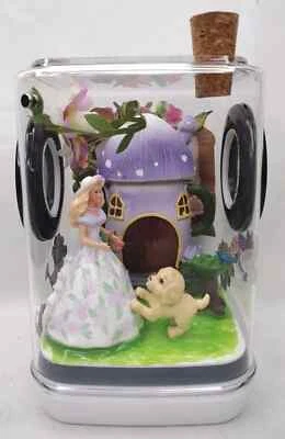 BARBIE Jumping Spider Terrarium totalmente decorado spood house gabinete com mister - Imagem 1 de 4