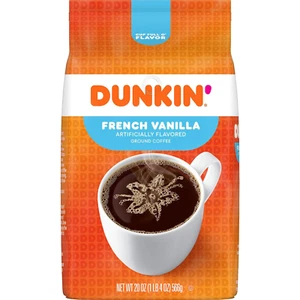 French Vanilla Flavored Ground Coffee, 20 Ounces (Pack of 6) - Picture 1 of 5