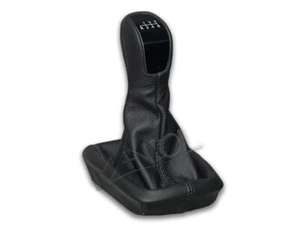 FOR MERCEDES W210 E-CLASS 97-02 NEW GEAR KNOB GEAR GAITER GENUINE LEATHER - Foto 1 di 8