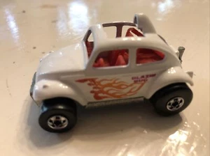 Hot Wheels 1983 VW Beetle Baja Blazin' Bug Malaysia 1:64 White Nice - Picture 1 of 4
