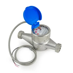 3/4" Water Meter Pulse Output Industrial Remote Reading Heavy Duty Flow #39 - Picture 1 of 12