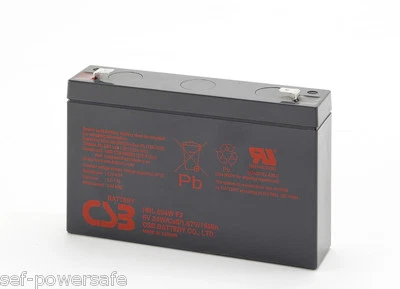 Batteria al piombo HRL634 F2 6Volt CSB