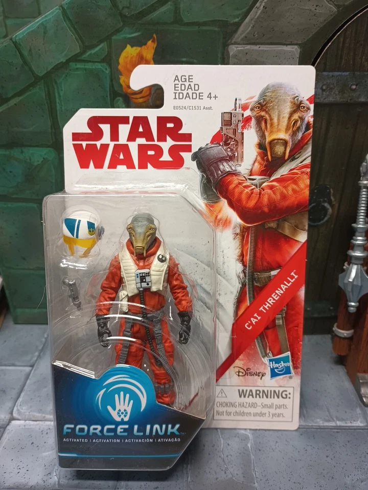Star Wars The Last Jedi 3 3/4" C'ai Threnalli Excl. Action Figure Hasbro