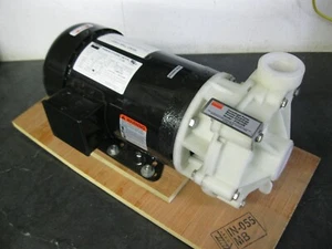 Dayton 2YEU3 Centrifugal Pump, 2 Hp, 3 Ph, 208-230/460V, Polypropylene - Picture 1 of 6