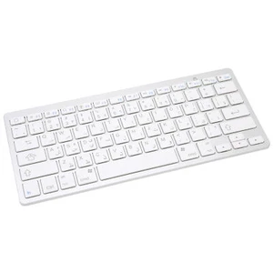78 Keys Slim BT 3.0 Wireless Keyboard Frnech Spanish Italian Japanese Keyboard - Picture 1 of 24