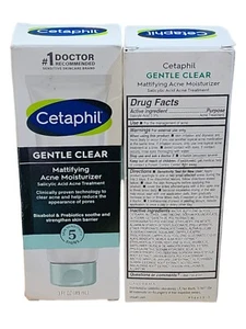 Crema hidratante mate suave para acné Cetaphil ácido salicíclico 3 oz. Pack de 2 - Imagen 1 de 3