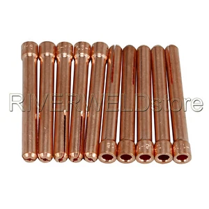 Pinzas TIG 10N23 1,6 mm para QQ300 PTA DB SR WP 17 18 26 antorcha de soldadura TIG 10pk - Imagen 1 de 6