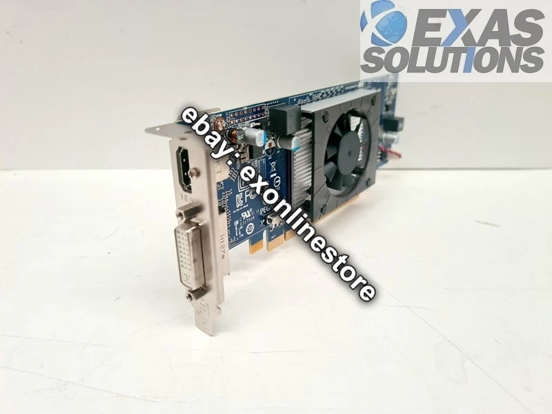 4KHPH - Dell ATI Radeon HD 6450 1GB DDR3 PCIe 2.1 x16 w/DVI / HDMI, Low Profile - Image 1 of 1