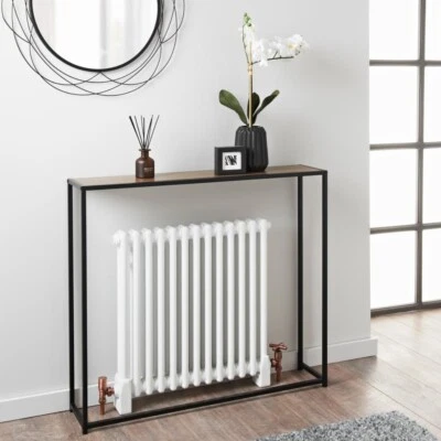 Radiator Console Table Rustic Console Table Hallway Side Table Free Standing - Image 1 of 4