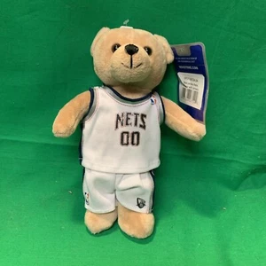 NBA New Jersey Nets Plush Bear. 9 inches. NWT A10 - Picture 1 of 4