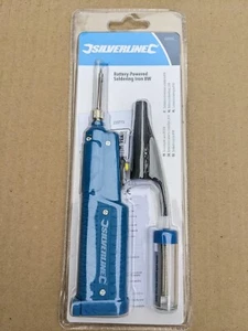 Silverline Battery Powered Soldering Iron 8W - Picture 1 of 1