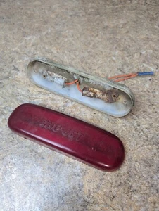 Sno-Jet Tail Light Lens and Assembly Sno Jet Snowmobile Vintage Tailight Lens - Picture 1 of 10