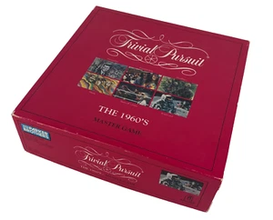 Trivial Pursuit The 1960's Master Game Parker Brothers Complete - Picture 1 of 10