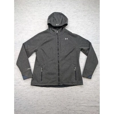Under Armour Storm Fleece Lined Full Zip Jacket Gray XL Bacca Softershell Grey - Image 1 of 4