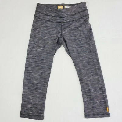 Leggings Capri Lucy Hatha Collection Powermax Talla S Negro Gris Entrenamiento Atlético Foto 1 de 4