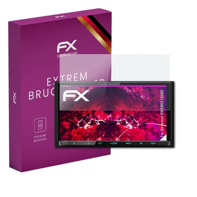 atFoliX Glasfolie für Kenwood DMX8021DABS Displayfolie 9H Schutzpanzer - Bild 1 von 4