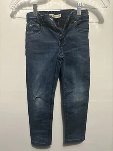 Toddler Boys Levi 502 Jeans 5 Reg Ripped Knee - Picture 1 of 5