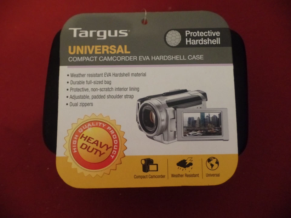 Targus Universal hardshell camcorder case. TGC-EC810  also great for GoPro - Image 1 of 3