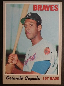 1970 TOPPS BASEBALL #555 ORLANDO CEPEDA NEARMINT++ - Picture 1 of 3