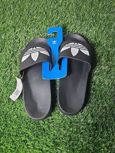 Adidas Adilette Lite Slides taglia 13 uomo NUOVE pantofole sandali nuovi con scatola