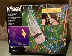 Juego de construcción de montaña rusa K'Nex Crossfire Chaos con lanzamiento de honda - KNEX - Imagen 1 de 2
