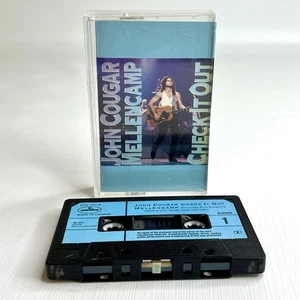 John Cougar Mellencamp check it out - Cassette Tape - Picture 1 of 3