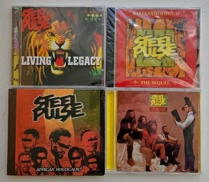Steel Pulse 4 x CD Job Lot NEW & SEALED - Picture 1 of 9