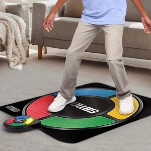 Just Play Hasbro Simon Jump Spielmatte mit Licht und Sound, elektronischer Speicher - Bild 1 von 3