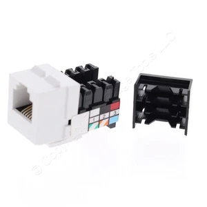Conector a presión conductor Leviton 40836-BW blanco puerto rápido grado 6 - Imagen 1 de 6