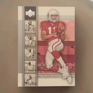 2004 Upper Deck NFL Players Rookie Premiere Larry Fitzgerald RC Rookie Cardinals - Bild 1 von 3