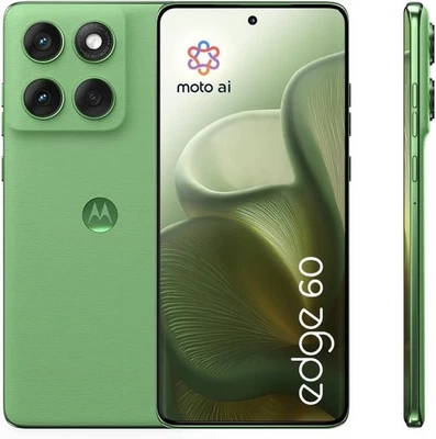 Celular Smartphone MOTOROLA EDGE 60 5G 12GB + 512GB 6,67" Verde Shamrock - Imagen 1 de 4