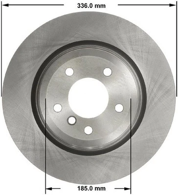 Rotor de freno de disco Bendix PRT5823 BENDIX para modelos BMW seleccionados 06-15 Foto 1 de 4