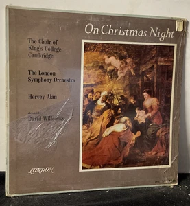 A51 Choir Of Kings College Cambridge: On Christmas Night: 1962 London 5735 - LP - Imagen 1 de 4