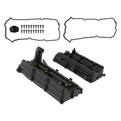 Cubierta de válvula de motor 2 piezas para Nissan 350Z 2003-2008 13270-8J102 V6 3,5 L VQ35DE Foto 1 de 4