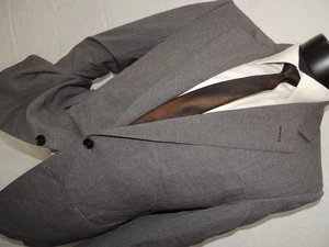 TOM FORD Men's Gray 100% wool slim fit Jacket Coat Size 40 Reg - Picture 1 of 9