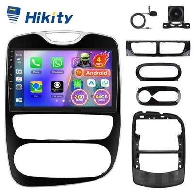 10,1" CarPlay Android 15 Autoradio Für Renault Clio 4 GPS Navi WIFI RDS +Kamera - Bild 1 von 4