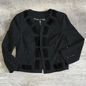 CAbi Dot Jacke Boxy Blazer Damen 4 schwarz weiß 3/4 Arm Flirty Style 5146 - Bild 1 von 9