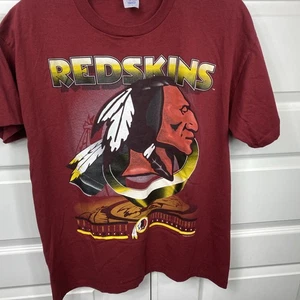 VINTAGE Washington Redskins Herren T-Shirt Large Rot Einzelnaht 1994 Made In USA - Bild 1 von 9