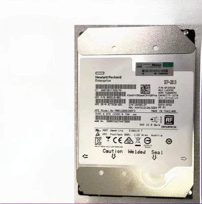 1Pcs Suitable for 12TB 256M cache 12Gb SAS enterprise server hard drive - Image 1 of 2