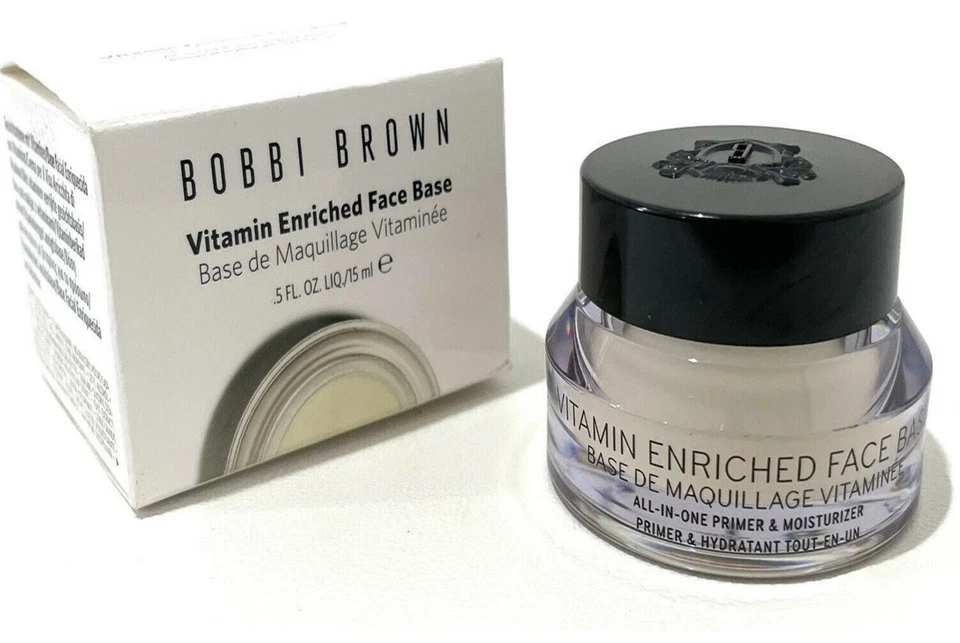 Bobbi 棕色富含维生素底霜保湿霜 0.5 盎司/15 毫升罐子 全新带盒 — 第 1/1 张图片