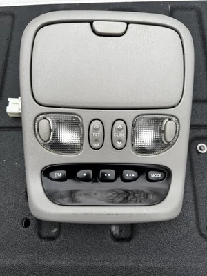 ✅2001 - 2007 Toyota Sequoia над головой купол света солнцезащитные очки консоль серый - Изображение 1 из 4