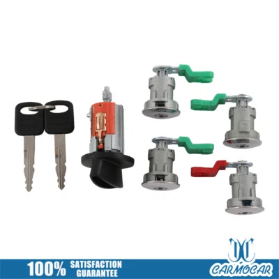 703369 Set Ignition Cylinder & 4 Door Lock For Ford Econoline Van E350 E250 E150 Foto 1 de 4