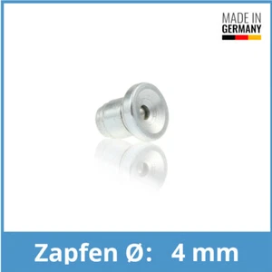 DIN 3405 D1A 4/6 Stahl verzinkt Trichterschmiernippel Schmiernippel - Bild 1 von 1