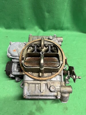 Holley LIST 80262A 450 CFM MARINE ELECTRIC CHOKE Drop Down Leg Booster OMC MERC - Image 1 of 4